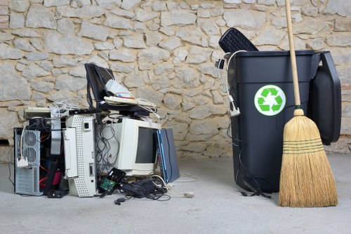 Various types of recyclable materials