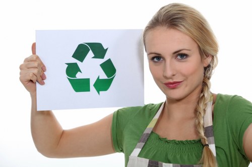 Composting garden materials in Fulham